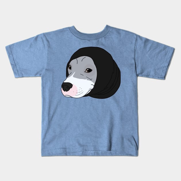 babushka (black) Kids T-Shirt by mechanicat